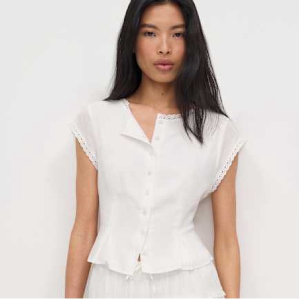 SOLD Reformation valetta top - top only